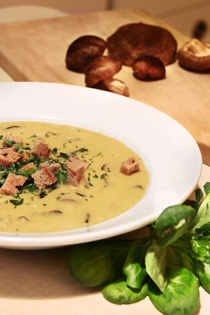 Kaltenbrunners Shiitake-Süppchen